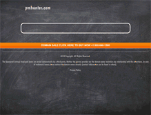 Tablet Screenshot of pmhunter.com